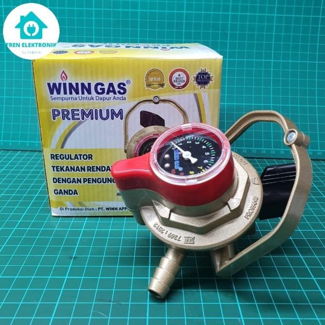 Regulator Winn Gas W-800 M YELLOW PREMIUM