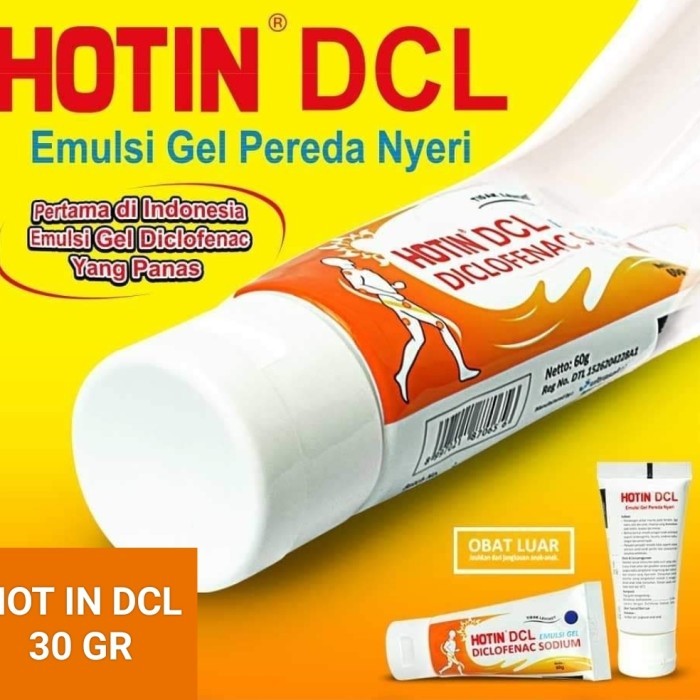 NEW HOT IN DCL Emulsi Gel atasi Rematik/salah urat/bengkak/nyeri otot