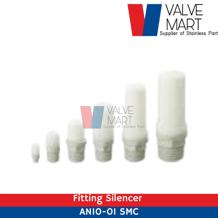 AN 20-02 Silence Fitting Angin Pneumatic Drat 1/4 Inch SMC