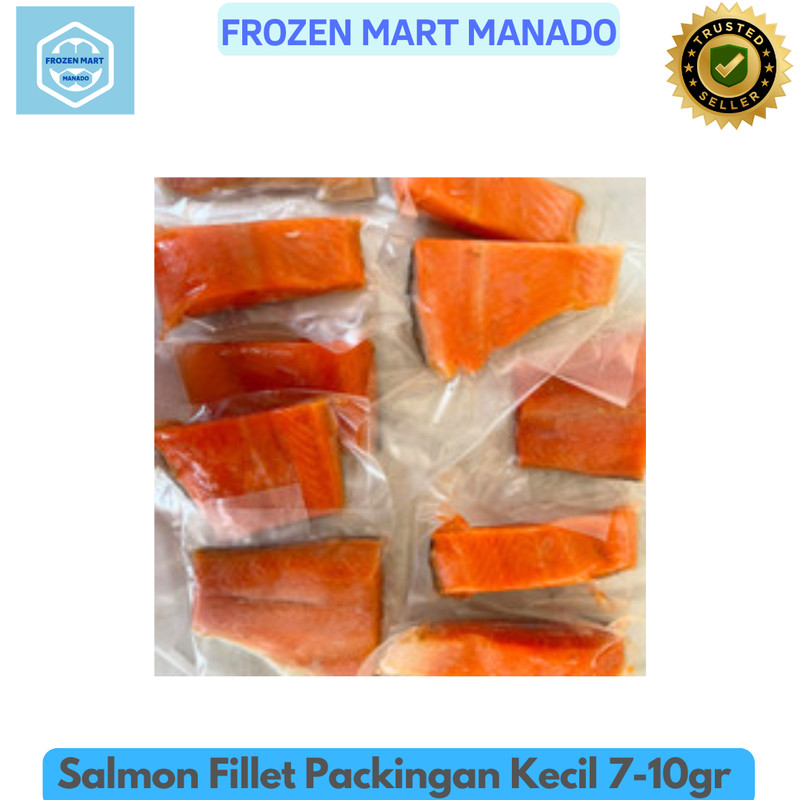 

Salmon Fillet Packingan Kecil 7-10gr - Frozen Mart Manado (Frozen Food Manado)
