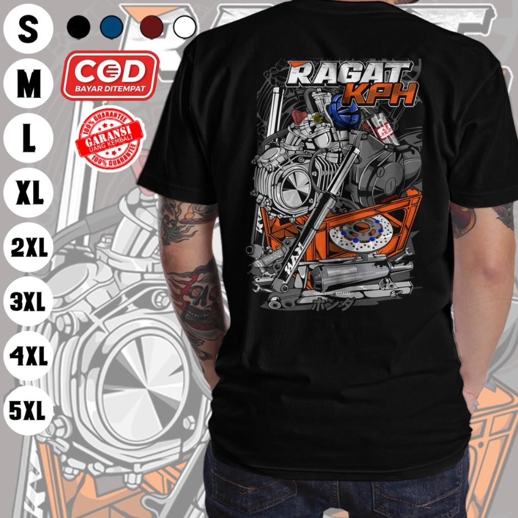 Promo Kaos Ragat Kph Gank Kphgank125 Engine Jogja Style Distro Original Sujusake Apparel Ukuran Over