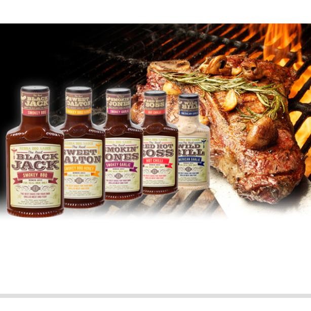 

Remia Real American Bbq/Grill Sauces 450 Ml For Grilled Meat & Fish Terlaris