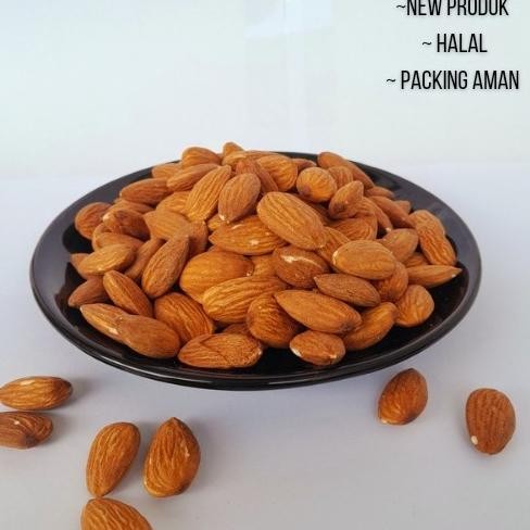 

Kacang Almond Panggang Utuh 500Gram/ Roasted Whole Almond Terlaris