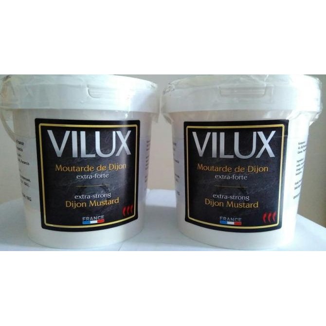 

Vilux Dijon Mustard Paste Extra Strong 1Kg / Mustard Paste Terlaris