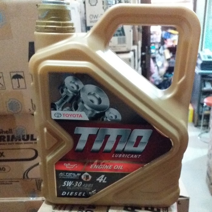 Oli Mesin Toyota Tmo Diesel 5W30 4Liter Original Sni - Engine Oil Harga Spesial
