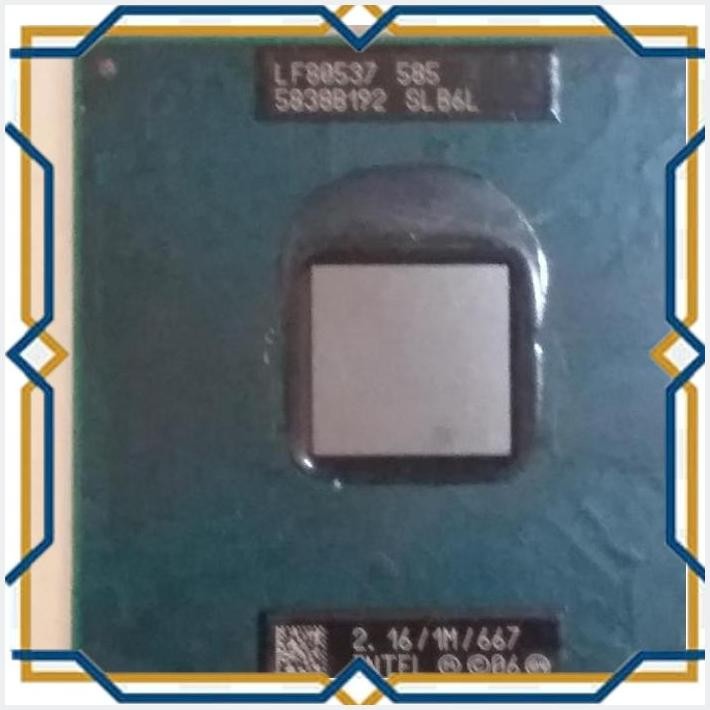 [BIN55] PROCESSOR LAPTOP INTEL PENTIUM JADUL 585 2.16GHZ