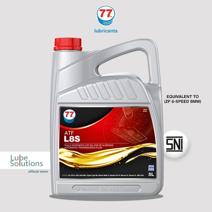 Oli Matic 77 Lubricants Atf L8S (Zf 8 Bmw) - Galon 5 Liter Harga Spesial
