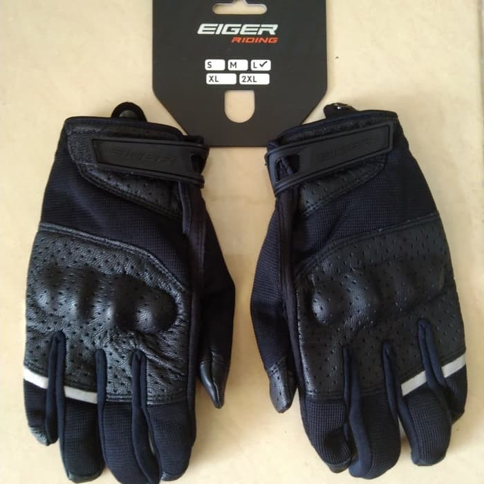 Sarung Tangan Motor Eiger Riding Corvette 1.1 Gloves - Original Terbaru