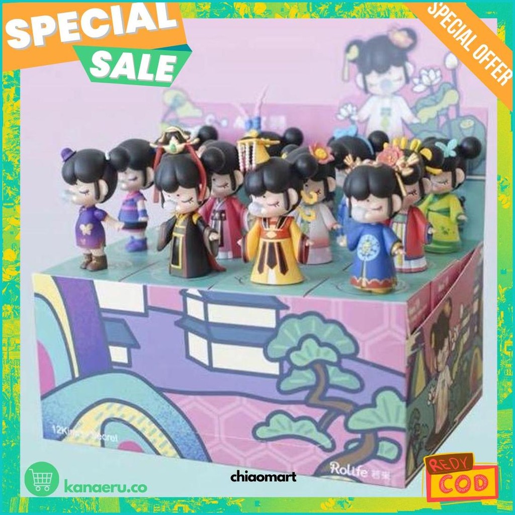 Figure Pop Mart Nanci Chinese Beauty Blind Box By Robotime Murah