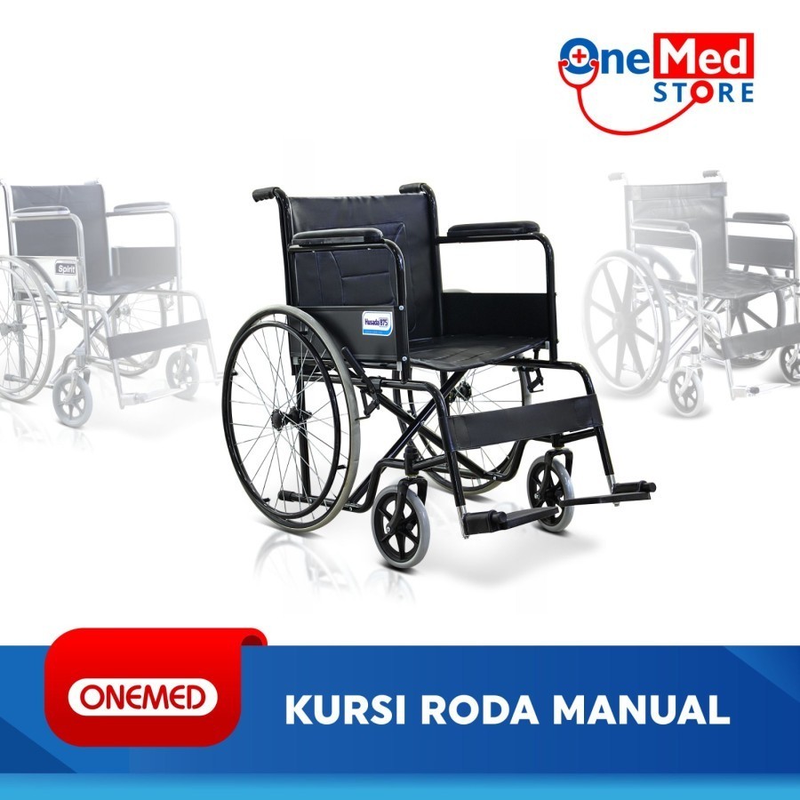 Onemed Kursi Roda Husada 875 / Kursi Roda Onemed / Kursi Roda Rumah Sakit