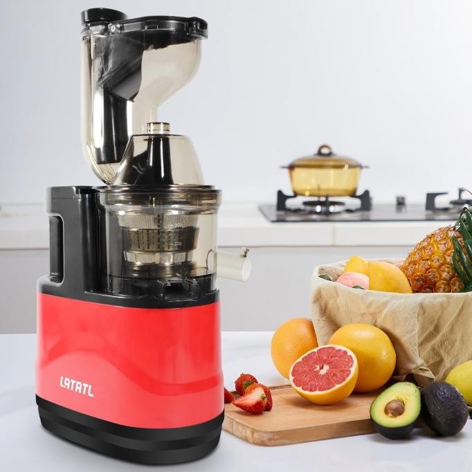 TERLARIS - Slow Juicer Blender Jus Buah Juicer Tanpa Ampas Pembuat Jus Cold Press