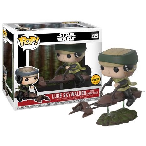 FUNKO POP Funko Pop Ride Original Star wars - Luke with Speeder Bike (Chased)