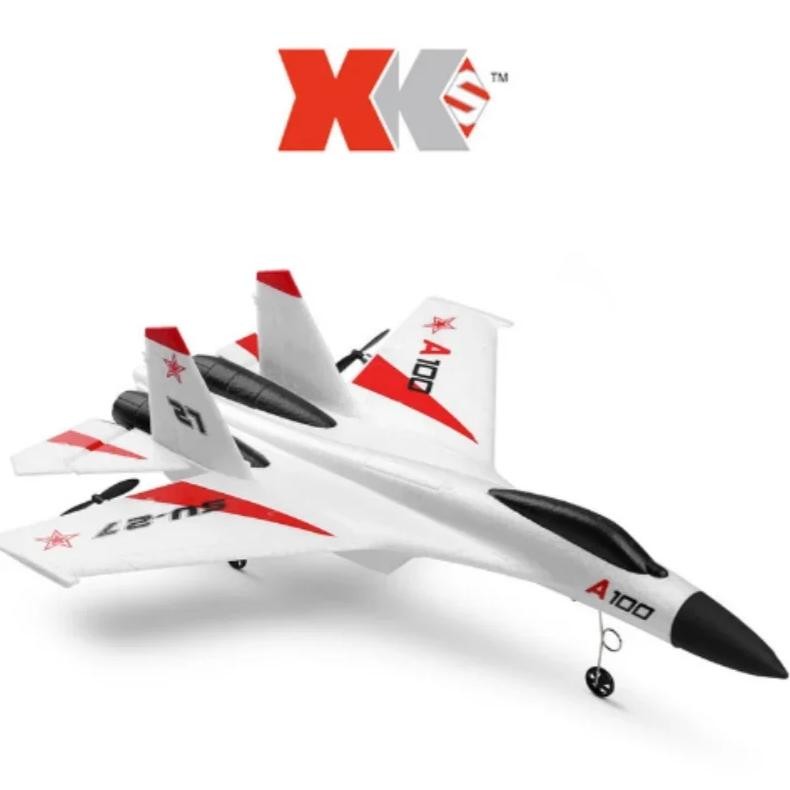 ORIGINAL WEILI XK A100 SU-27 J-11 RC 3-CHANNEL FIXED WING 2.4G REMOTE CONTROL GLIDER EPP OUTDOORS AI