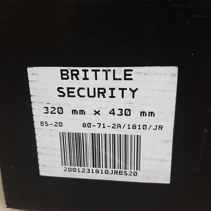 

Sticker Quantac Brittle Security