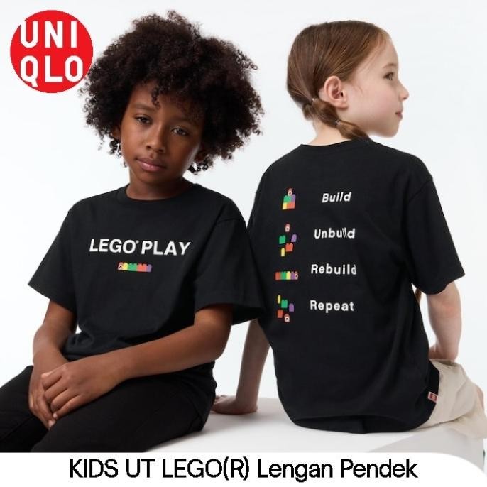 UNIQLO KIDS KAOS UT LEGO LENGAN PENDEK TSHIRT ANAK ORIGINAL 2710T