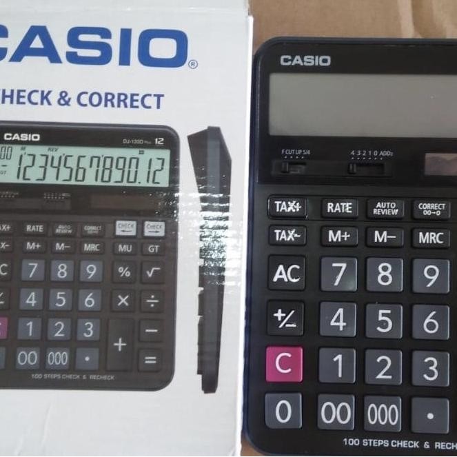 

BEBAS ONGKIR - Kalkulator casio dj120d plus