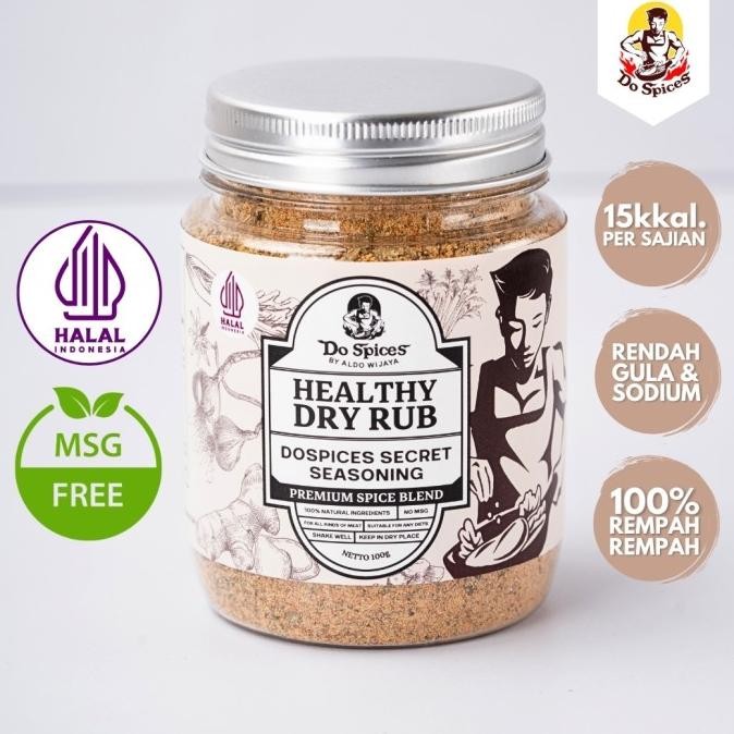 Healthy Dry Rub Bumbu marinasi rendah kalori [Secret seasoning]