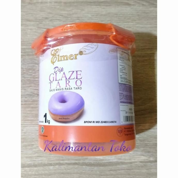 

Elmer Taro Dip Glaze 1 kg 1kg (packing pabrik)