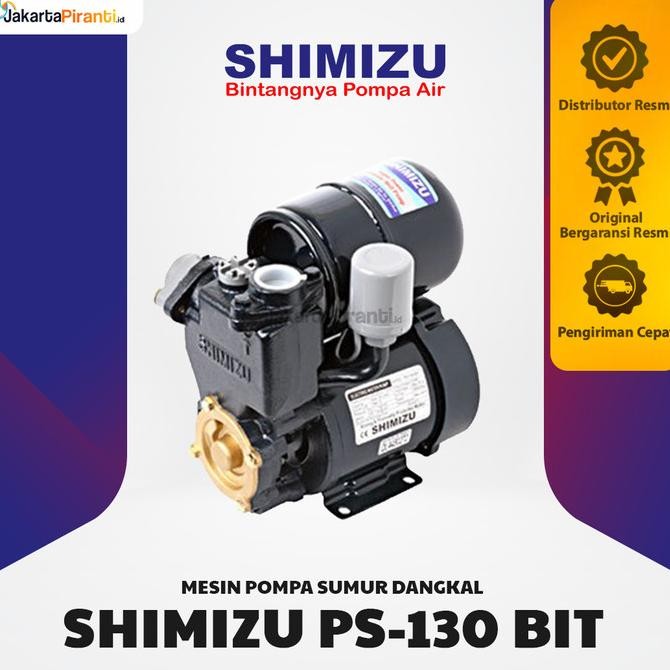 Shimizu Pompa Air Listrik Ps130Bit Ps 130Bit Ps 130 Bit