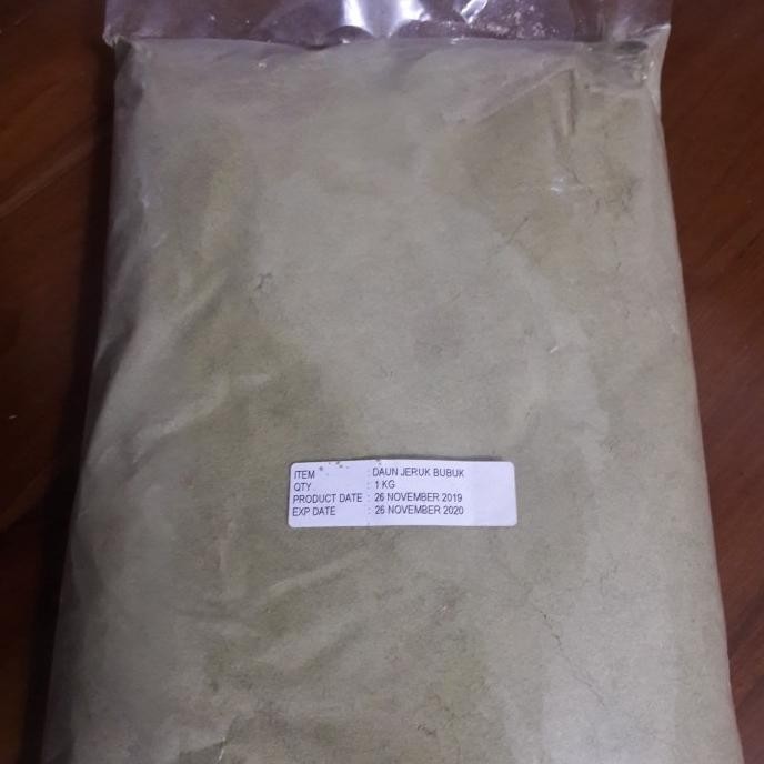 

Daun Jeruk Bubuk Asli 100% 250Gram / Keffir Powder Terlaris