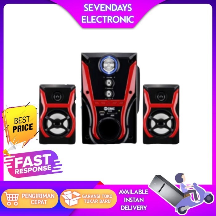 TERBARU SPEAKER MULTY MEDIA GMC 888K BT BLUETOOTH/FM RADIO/USB GMC 888K BT/L