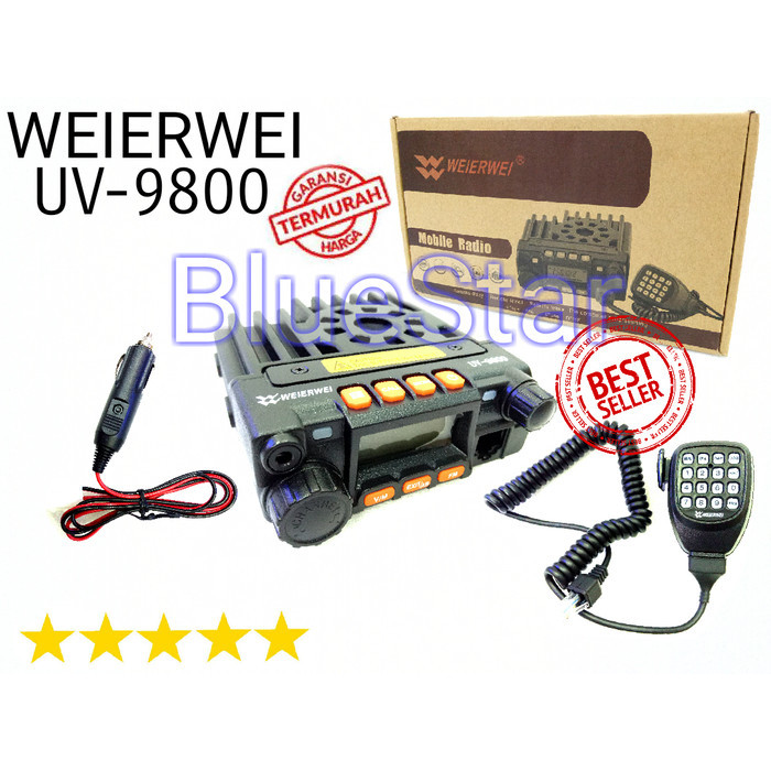 TERBARU RADIO RIG Mini Weierwei UV 9800 Duelband
