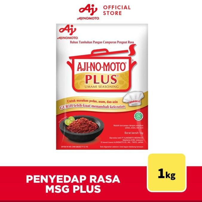 

AJI-NO-MOTO PLUS Penyedap Rasa MSG Lebih Kuat 1 kg