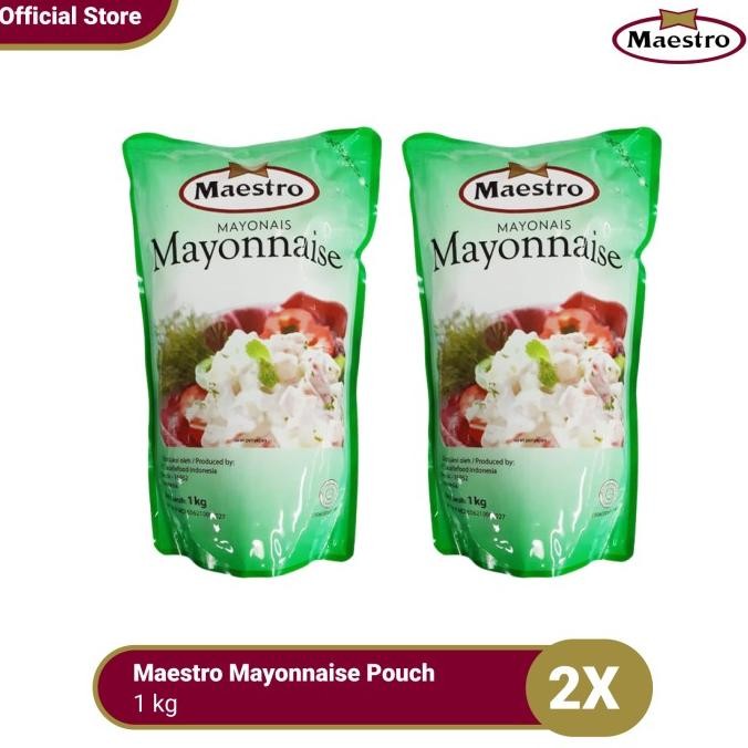 

Maestro Mayonnaise Pouch 1000 gr - Isi 2
