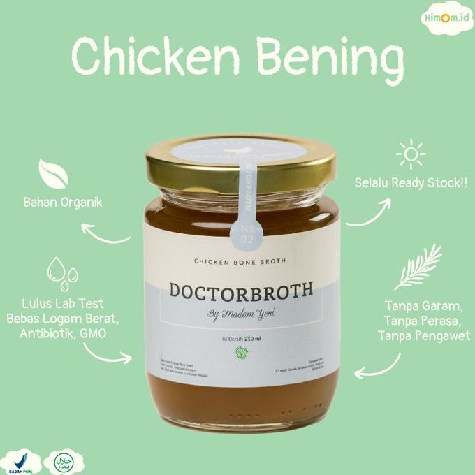 

Doctor Broth - Chicken Bening, Kaldu Ayam,chicken broth READY STOCK!