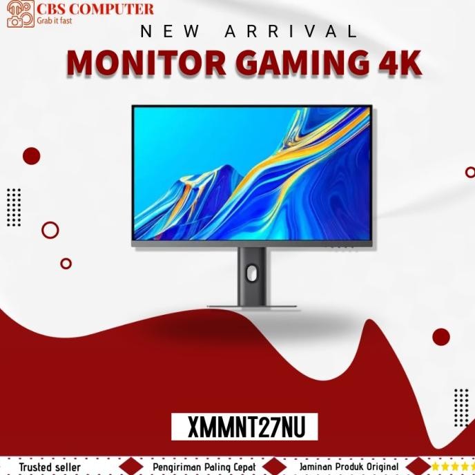 TERMURAH - Monitor Gaming Xiaomi Professional 27 Inch 4K 2K FHD IPS SGS HDR 400