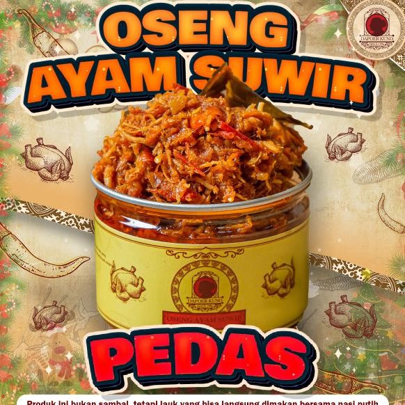 

Oseng Ayam Suwir Pedas DAPOER KUNO