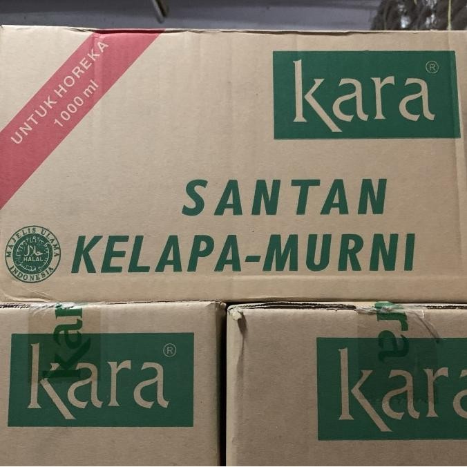 

Kara Santan Kelapa 1000ml 1 dus isi 12 pcs