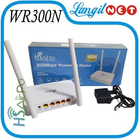 HS AIRPO WR300N 300Mbps WIRELESS N ROUTER