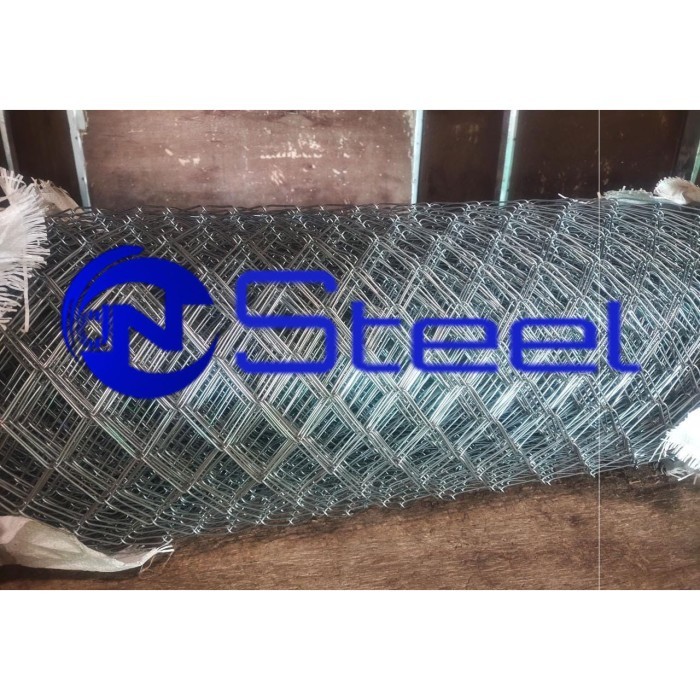 Kawat Ram Harmonika Galvanis 50 x 50 x 2.1mm Tinggi 1.50M x 30M