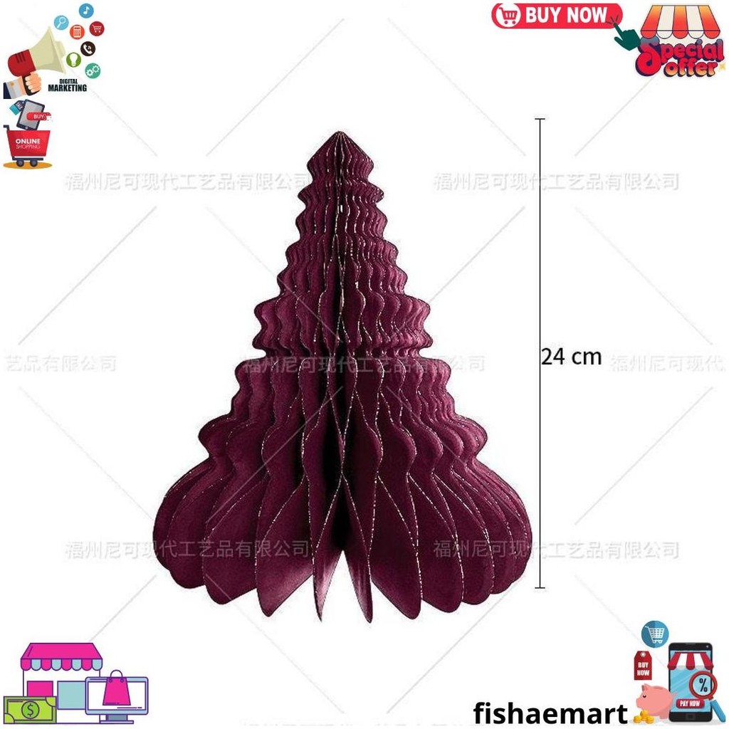 

Pohon Natal Kertas One Colour By Platefulnco D Promo 11.11