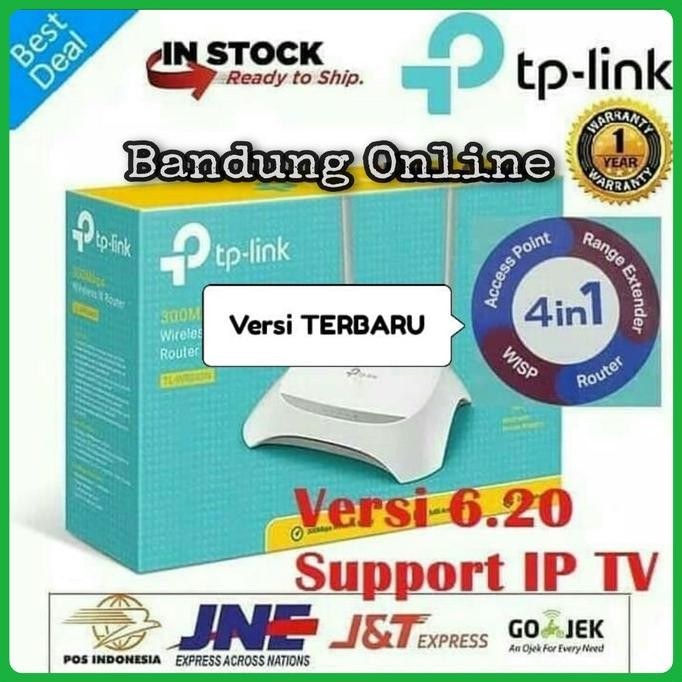 TPLINK TL WR840N Router 300Mbps AP Repeater Extender WISP
