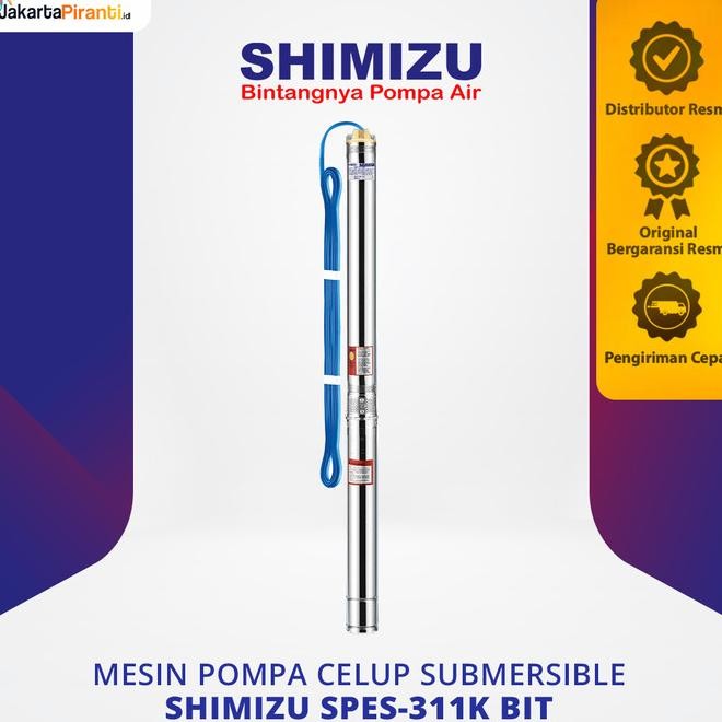 Mesin Pompa Air Sumbersible Sibel 0.5 Hp Shimizu Spes-311K Bit