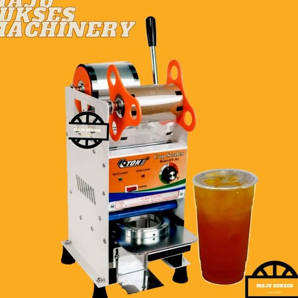 Cup Sealer Plastik Eton Et-D1/ Alat Press Manual Kemasan Teh Poci