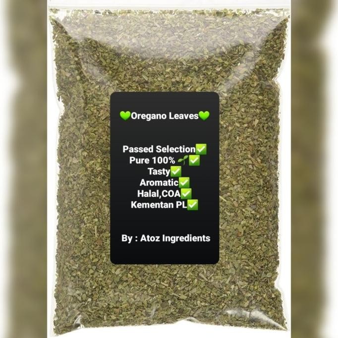 

Oregano Leaves Dried 500 gram/Oregano Kering 500gram