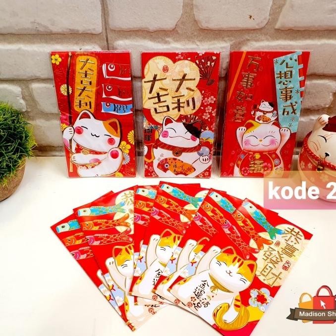 

TERBARU ANGPAO PANJANG IMLEK MANEKI ANGPAU KUCING HOKI FU AMPAO 2021 MURAH - !!!!!