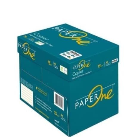 

Kertas PaperOne A4 75gr 1DUS = 5 RIM