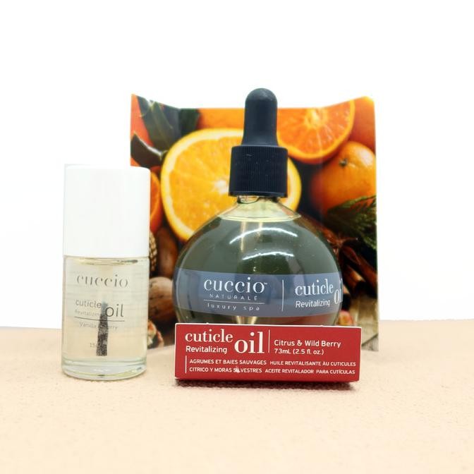 BEBAS ONGKIR - Cuccio Cuticle Nail Oil - Minyak Vitamin Kuku Citrus & Wild Berry