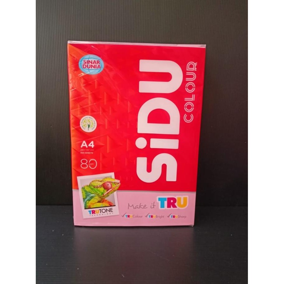 

TERMURAH - KERTAS HVS WARNA WARNI A4 80 GSM RIM