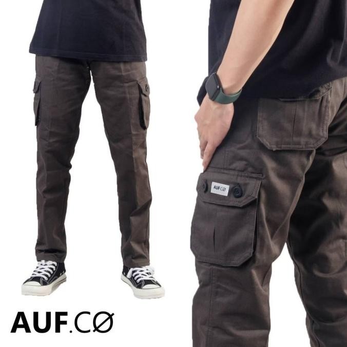 Celana Gunung Outdoor Cargo Kargo Panjang Pria Jumbo AUF.CO 28 - 42
