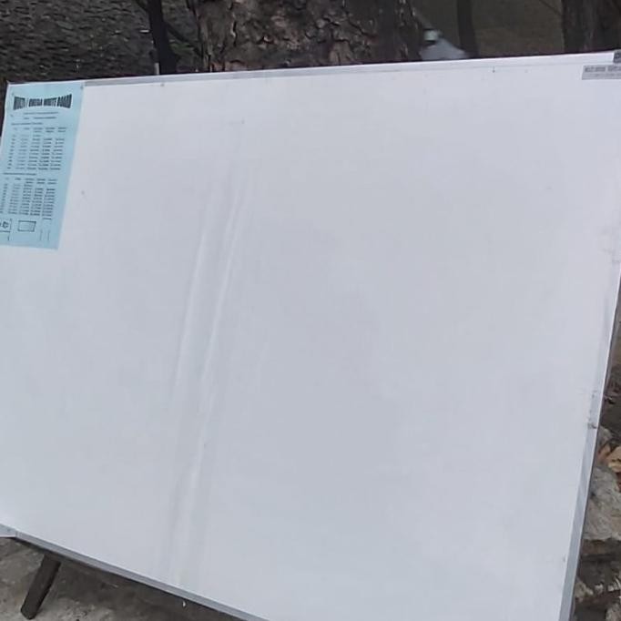 

TERBARU - whiteboard 100 x 120 nonmagnet