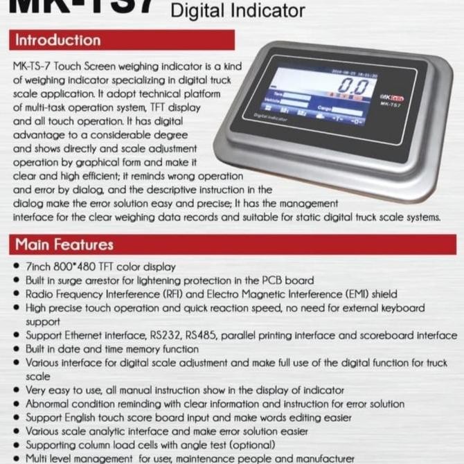 Indicator Mkcells Mk-Ts7 (Lot)  Ready