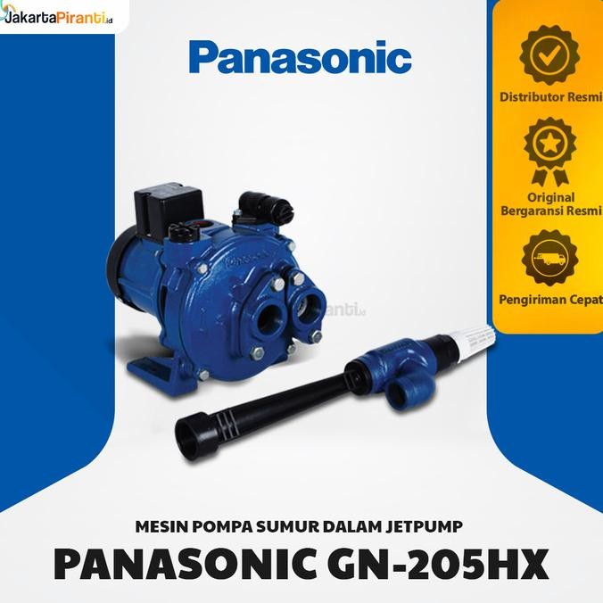 Mesin Pompa Air Jetpump Panasonic Gn 205 Hx