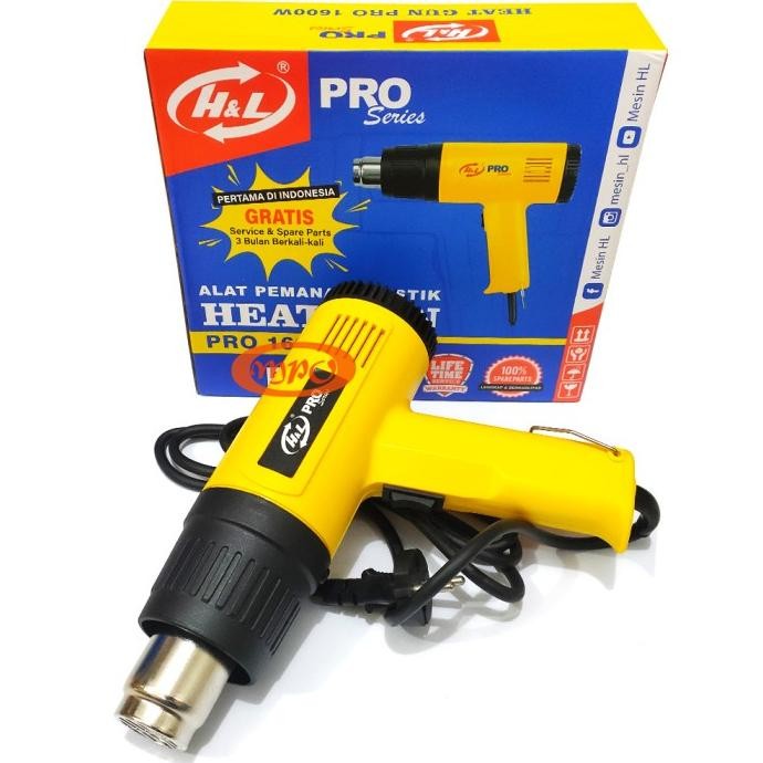 HOT AIR GUN / HEAT GUN / ALAT PEMANAS STIKER KACA FILM NANKAI ORIGINAL DAN TERPERCAYA