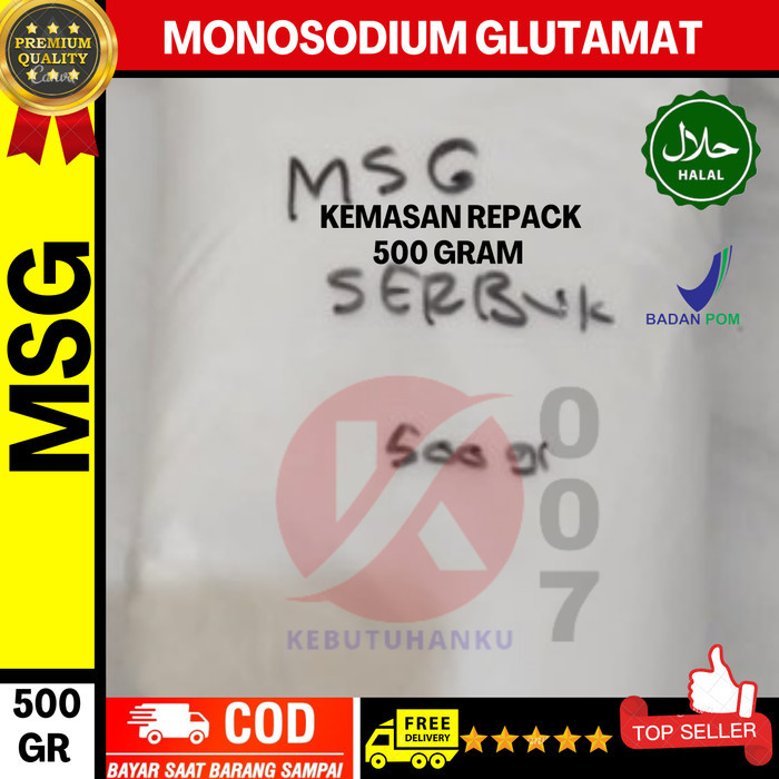 

Penyedap MSG 500 GR HALAL / Vetsin / Micin