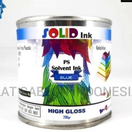 

Baru Tinta Sablon Plastik 1Kg Biru Blue Hdpe Pe Pp Solvent Based Premium